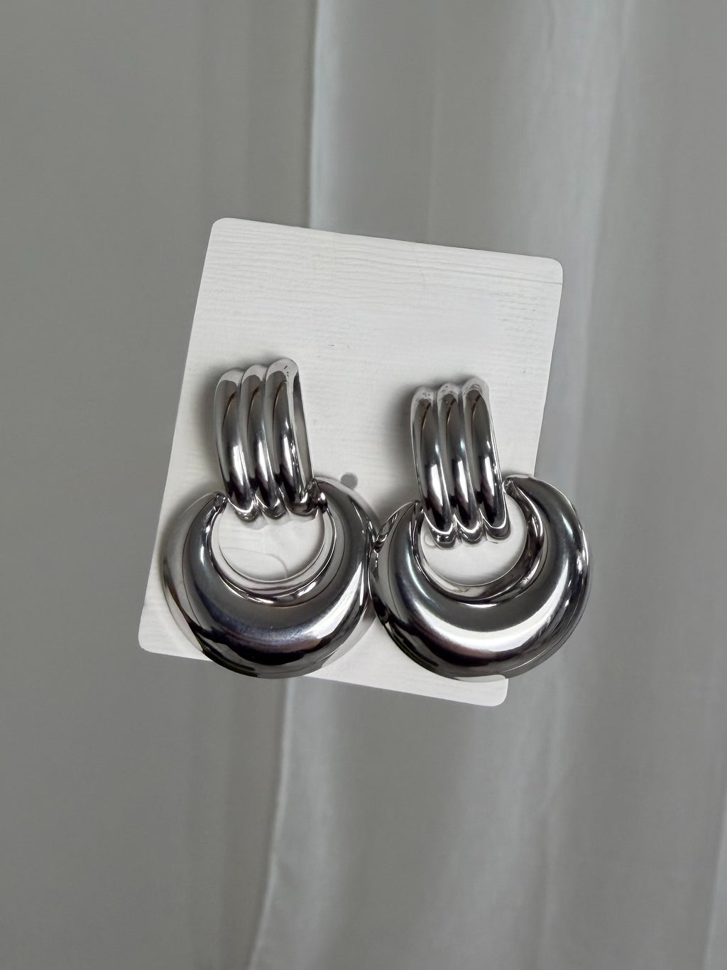 ORECCHINI TWO CIRCLE MIDI