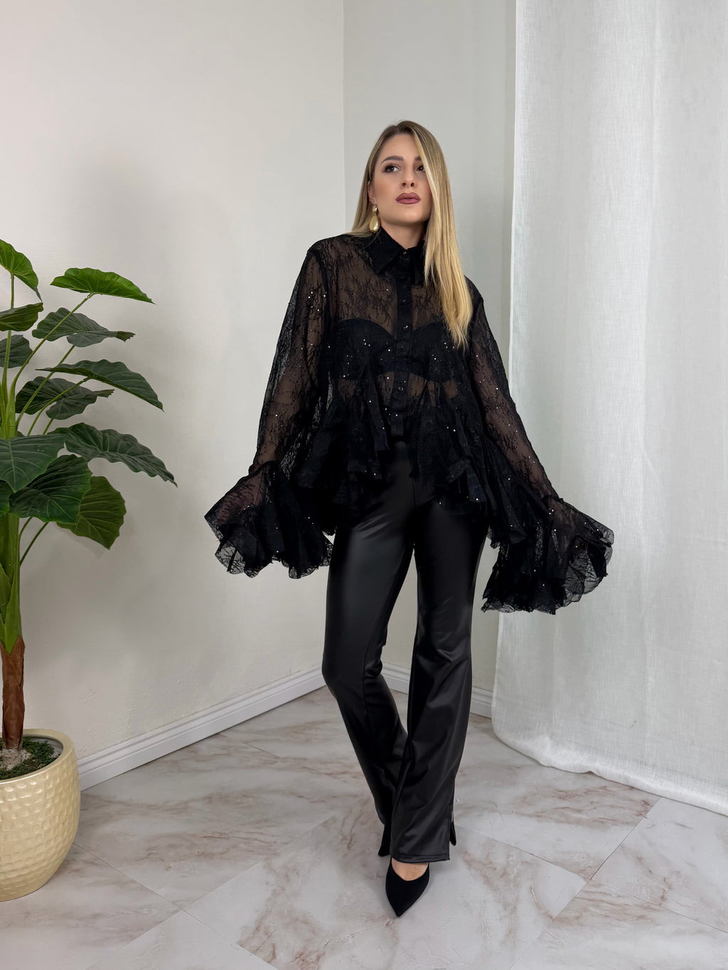 PANTALONE ECOPELLE ALMA