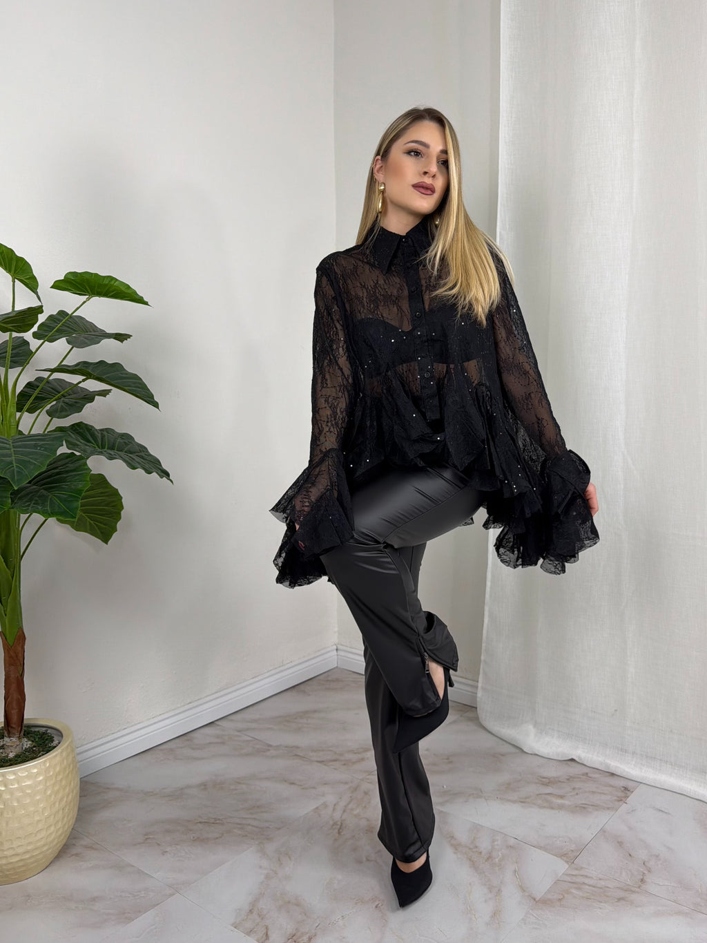 PANTALONE ECOPELLE ALMA