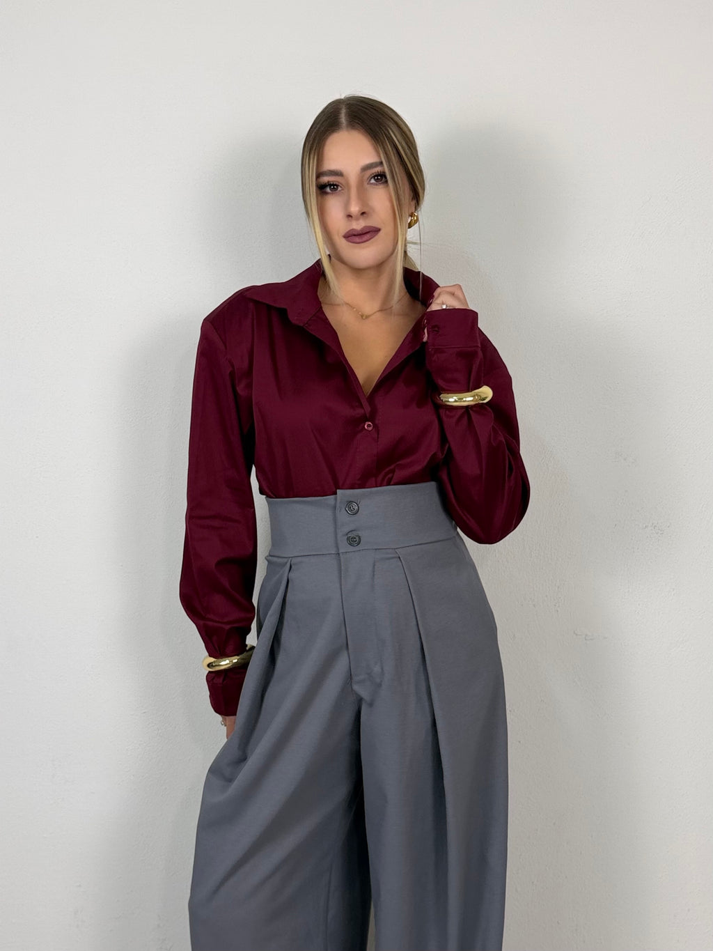 CAMICIA SPALLINE MARGOT BASIC M13480