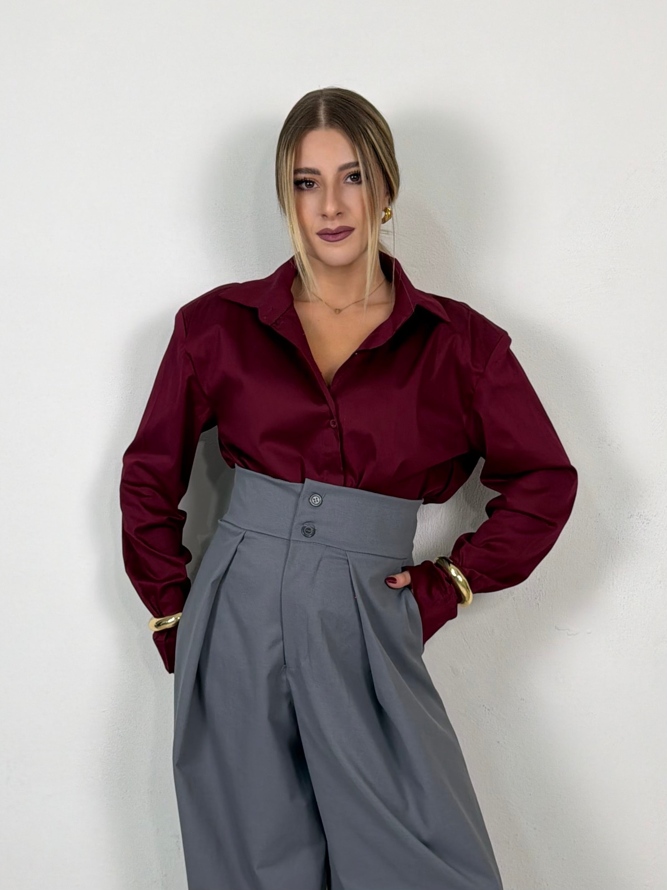 CAMICIA SPALLINE MARGOT BASIC M13480