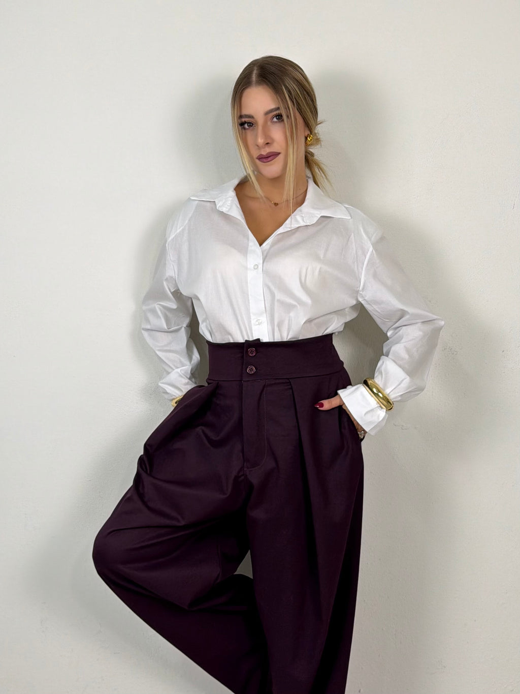 CAMICIA SPALLINE MARGOT BASIC M13480