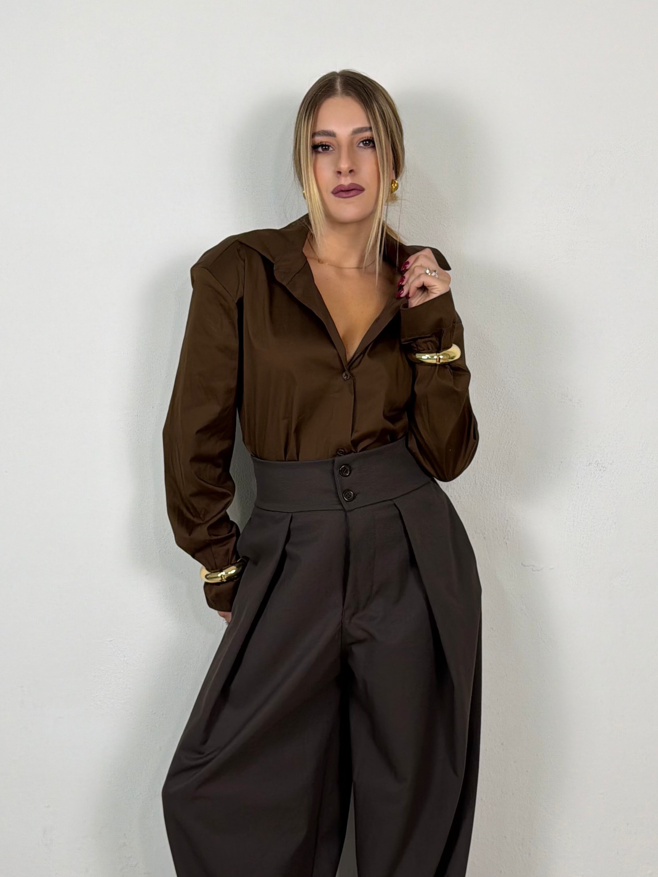 CAMICIA SPALLINE MARGOT BASIC M13480