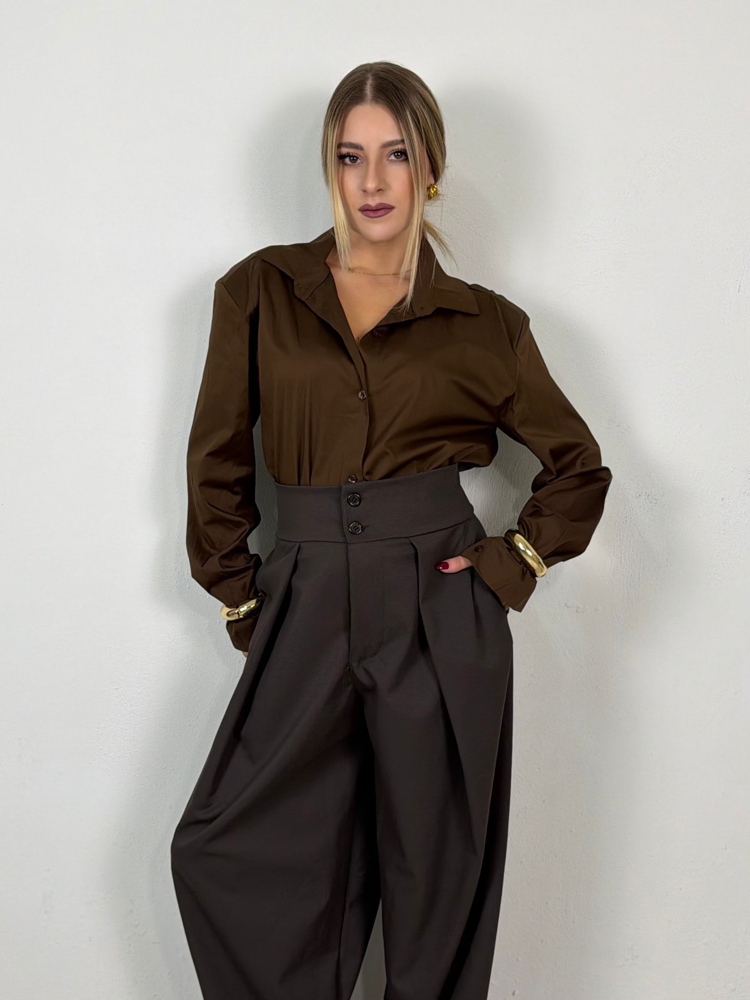 CAMICIA SPALLINE MARGOT BASIC M13480