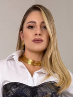 COLLANA CHOKER FILI GOLD