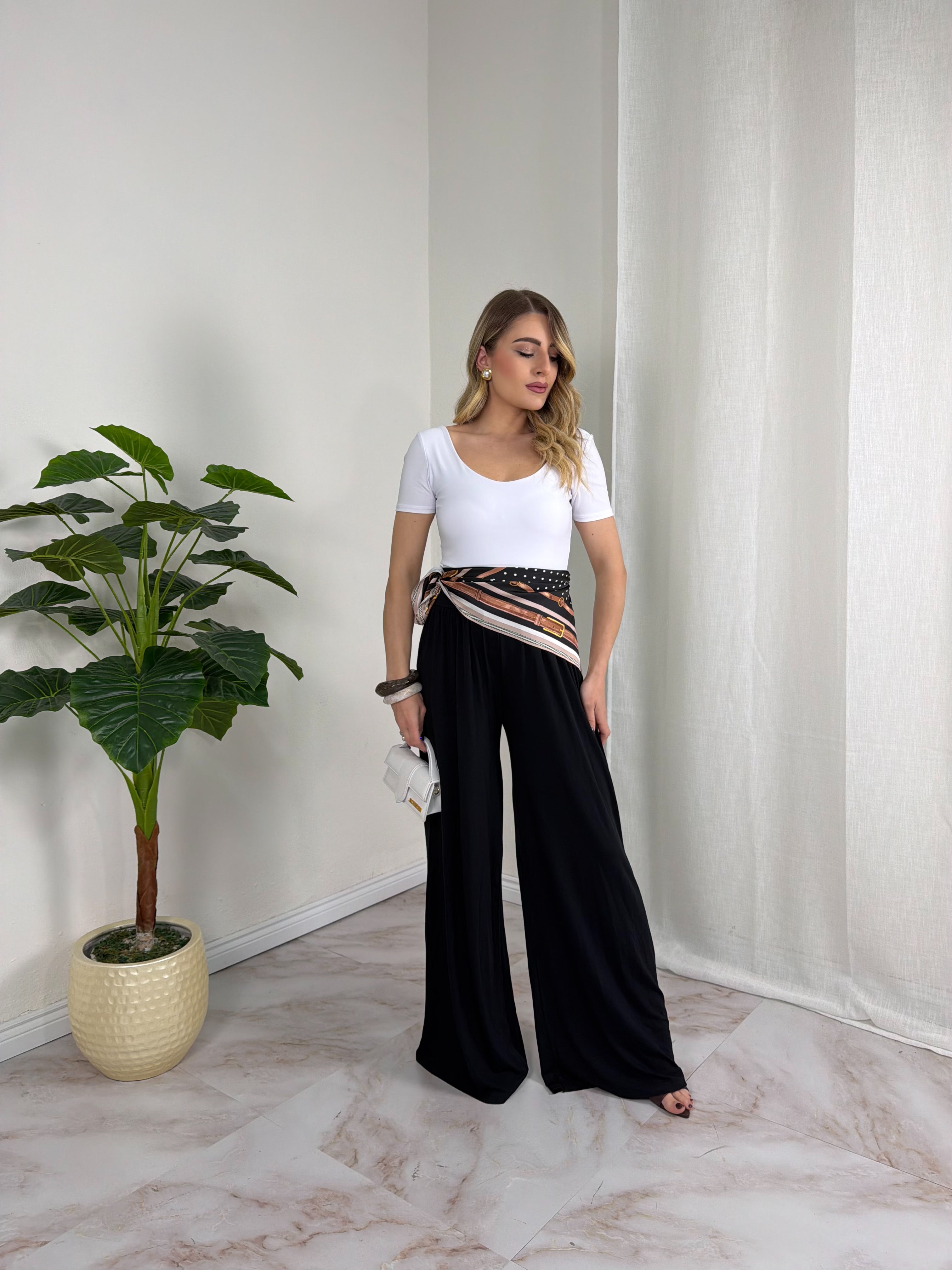 PANTALONE + FOULARD ODETTE