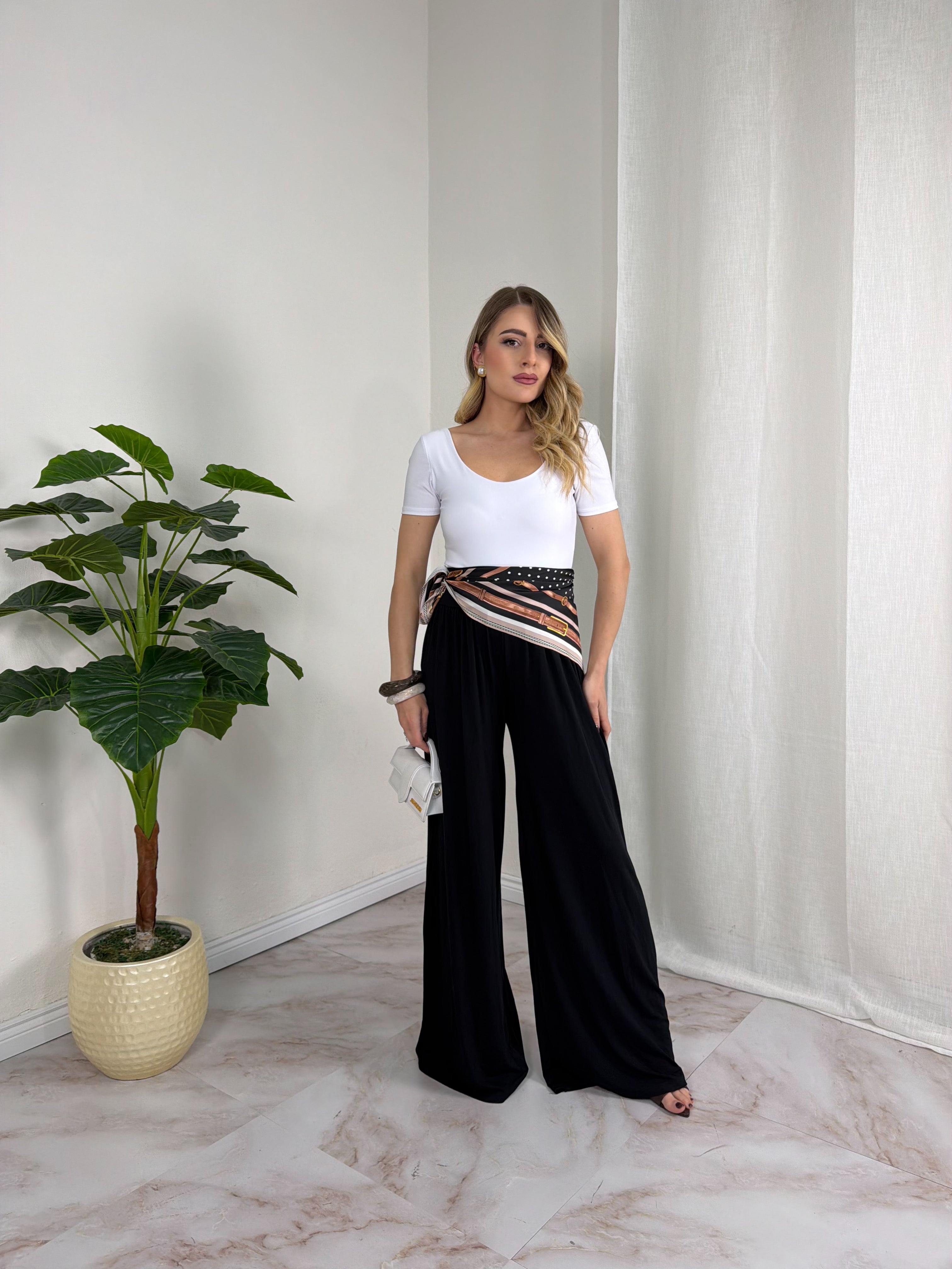 PANTALONE + FOULARD ODETTE