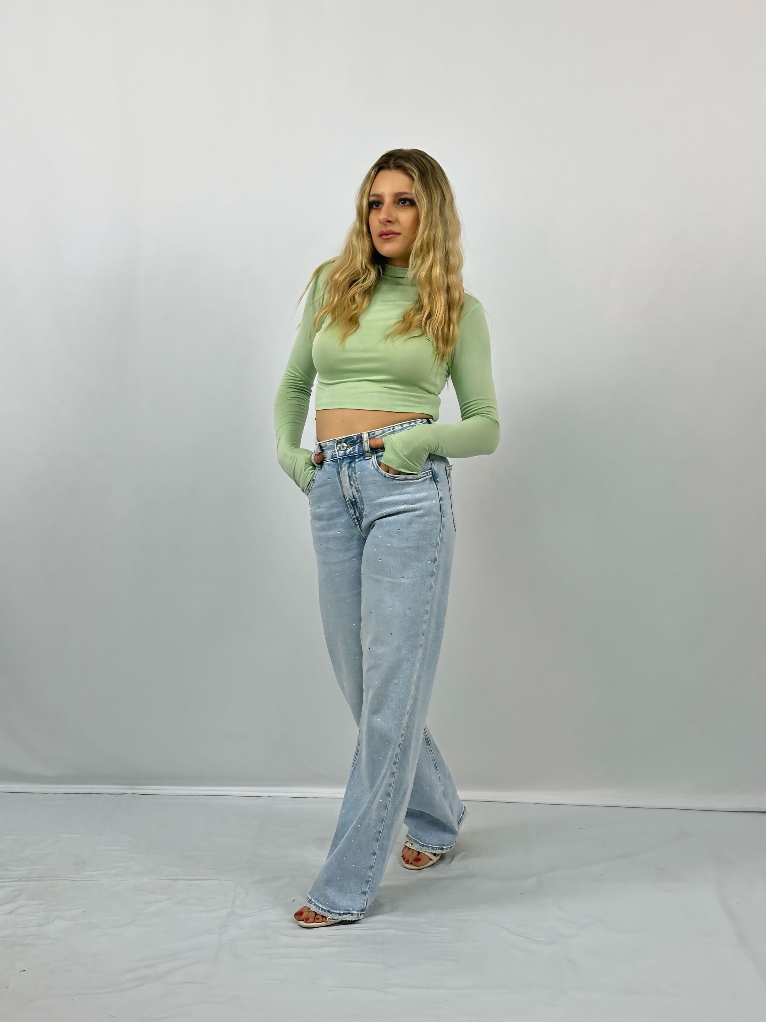 MAGLIA CROP CHLOE