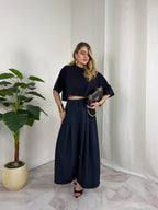 T-SHIRT CROP SPALLINA